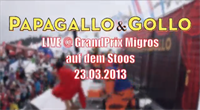 Live vom GrandPrix Migros